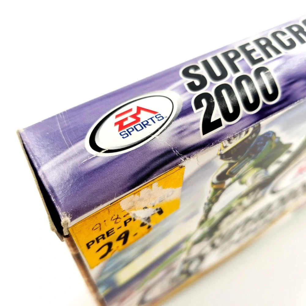 Supercross 2000 (Nintendo 64, 1999) Authentic Complete w/ Box & Manual Tested